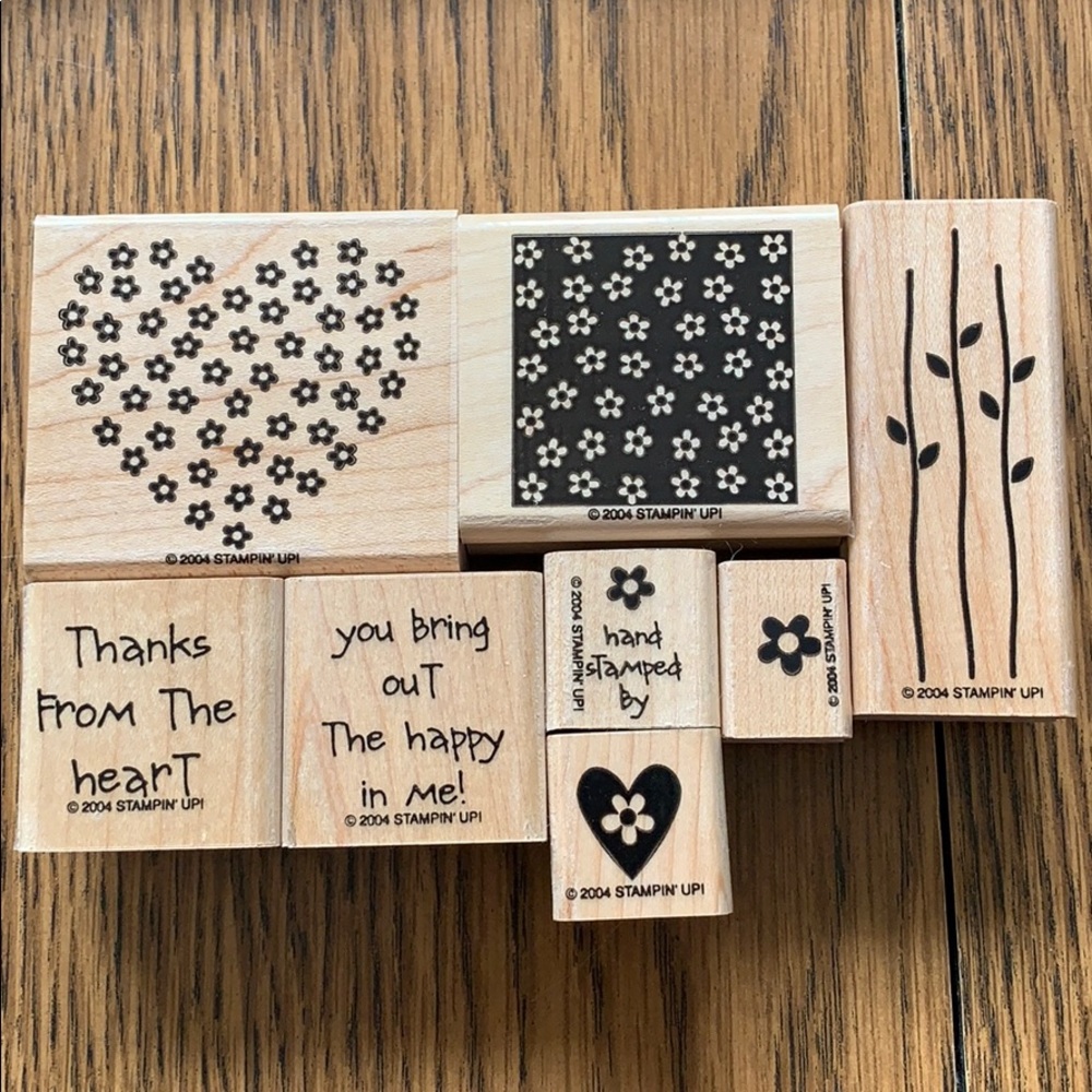 Stampin’ Up rubber stamps